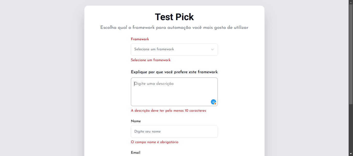 Imagem do projeto Test Pick