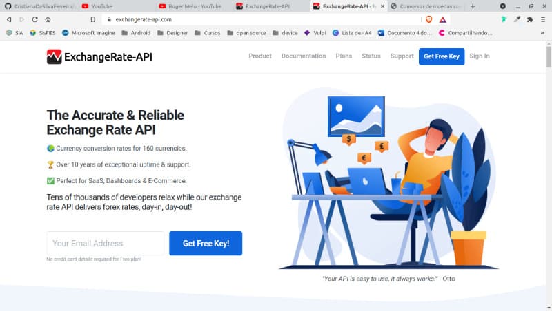 Imagem do projeto Converso de Moedas Vanilla JS